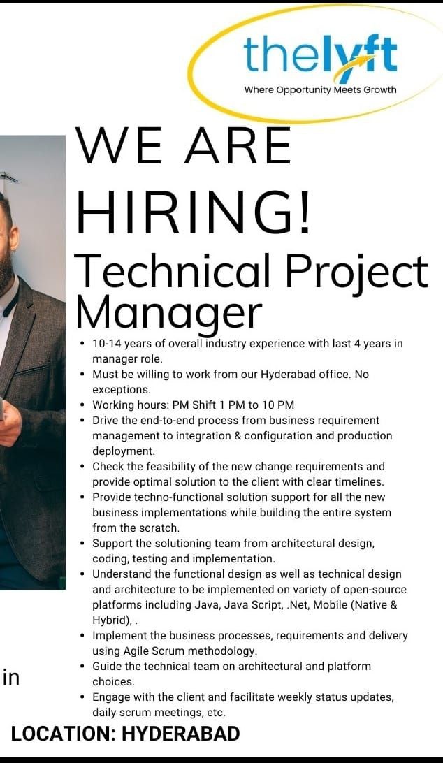 Technical Project Manager