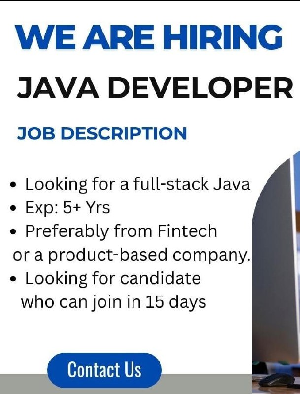 Java Developer