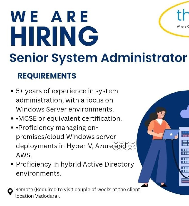 Senior System Admin